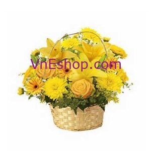 Yellow Flowers Arrangement